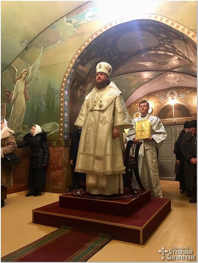 Архиепископ Феодосий совершил богослужение малого престольного праздника в Кресто-Воздвиженском храме