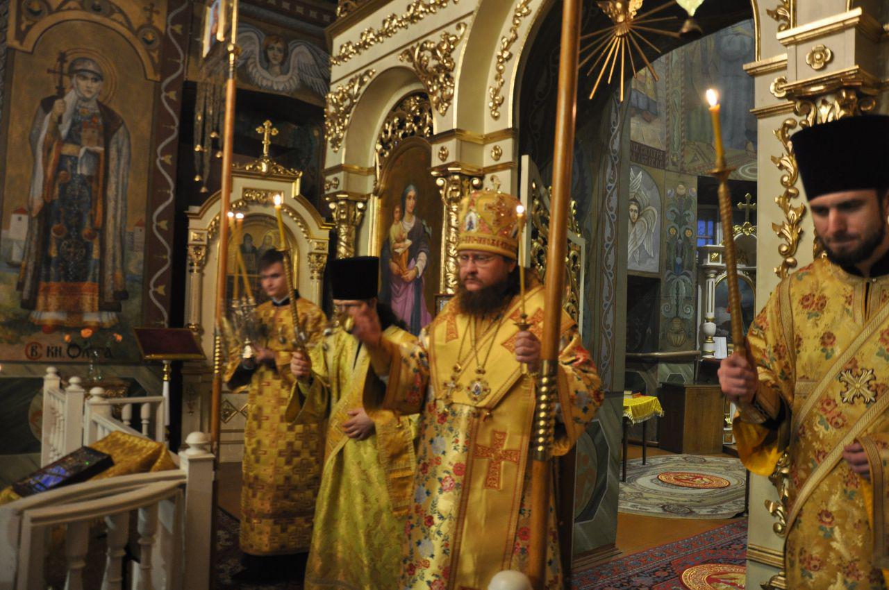 Архиепископ Феодосий совершил всенощное бдение накануне Недели мясопустной