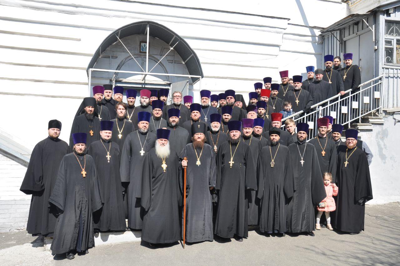 Архієпископ Феодосій провів загальні збори духовенства Північного київського вікаріатства