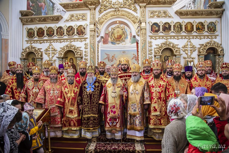 Архієпископ Феодосій співслужив Предстоятелю УПЦ на ювілейних урочистостях Тульчинської єпархії (+ВІДЕО)