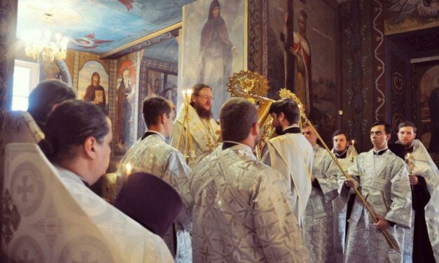 Архиепископ Феодосий совершил всенощное бдение накануне Недели 7-й по Пасхе