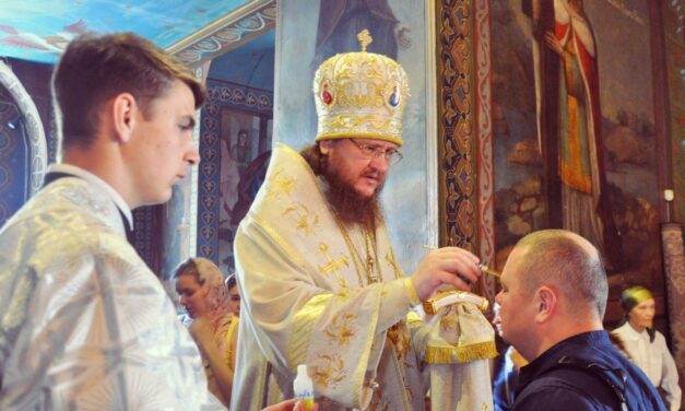 Архиепископ Феодосий совершил Литургию в Неделю 7-ю по Пасхе