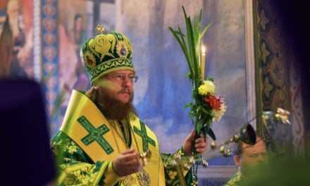 Архиепископ Феодосий совершил всенощное бдение накануне Дня Святой Троицы