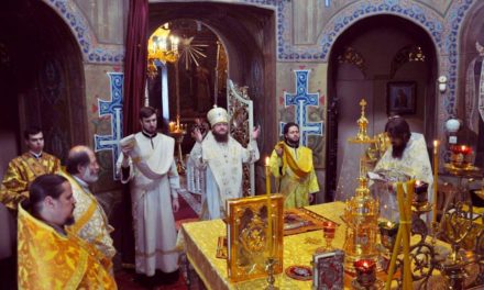 Архиепископ Феодосий совершил Литургию в Неделю 2-ю по Пятидесятнице
