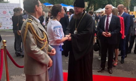Архиепископ Боярский Феодосий принял участие в приеме посольства Франции