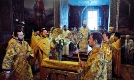 Архиепископ Феодосий совершил Литургию в Неделю 3-ю по Пятидесятнице