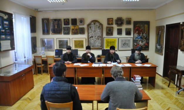 Архиепископ Феодосий провел ставленический экзамен для кандидатов на рукоположение в священный сан в г.Киеве