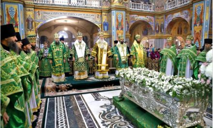 Архієпископ Феодосій взяв участь в урочистостях Свято-Успенської Почаївської Лаври