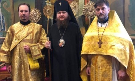 У Неділю 25-ту після П’ятидесятниці архієпископу Феодосію співслужили клірики РПЦЗ з США