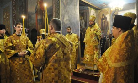 Архиепископ Феодосий совершил Литургию в Неделю 28-ю по Пятидесятнице