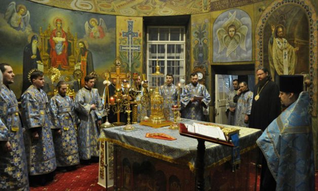 Архиепископ Феодосий совершил всенощное бдение накануне Недели о блудном сыне