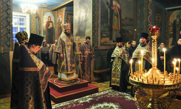 Архієпископ Феодосій звершив всенічне бдіння напередодні Неділі 2-ї Великого посту
