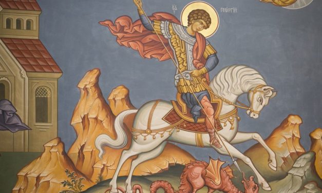 Архиепископ Феодосий совершил Литургию в день памяти вмч.Георгия Победоносца