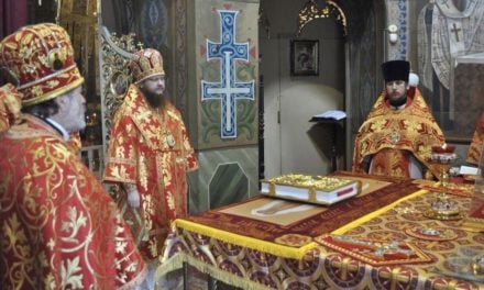 Архиепископ Феодосий совершил Литургию в Неделю 3-ю по Пасхе, святых жен-мироносиц