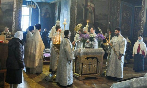 Архієпископ Феодосій звершив Літургію в день свята Вознесіння Господнього