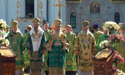 В день памяти прп.Антония Печерского архиепископ Феодосий сослужил Предстоятелю УПЦ в Киево-Печерской Лавре (+ВИДЕО)