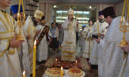 Архиепископ Феодосий совершил заупокойное богослужение в годовщину по преставлении монахини Таисии (Тимошенко)