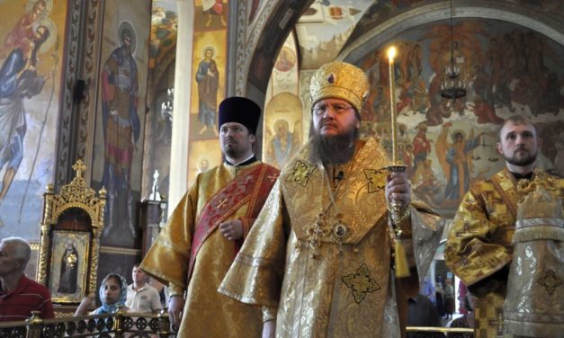 Архиепископ Феодосий совершил всенощное бдение накануне Недели 14-й по Пятидесятнице