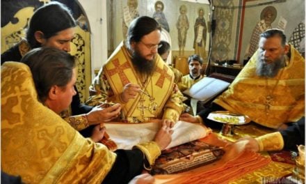 Архиепископ Черкасский и Каневский Феодосий совершил освящение антиминсов для Черкасской епархии