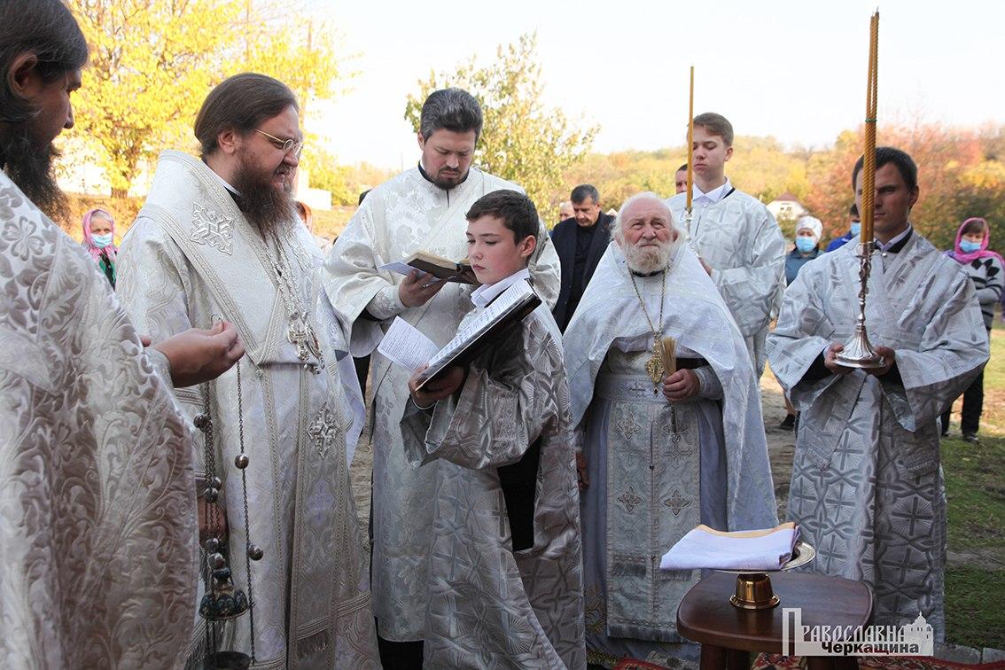 Архієпископ Феодосій освятив новозбудований храм Божий на Смілянщині