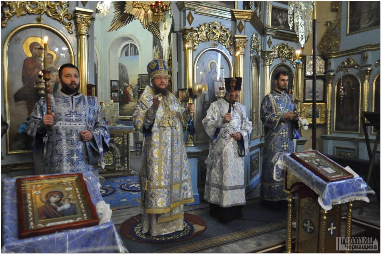 Архиепископ Черкасский и Каневский  Феодосий посетил монастырь Рождества Пресвятой Богородицы г.Черкассы