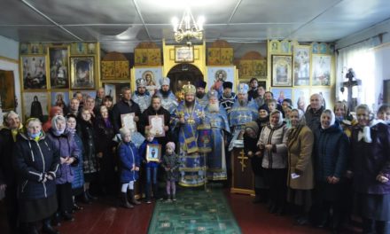 Управляющий Черкасской епархией архиепископ Феодосий совершил Литургию в праздник иконы Божией Матери «Всех скорбящих Радость»