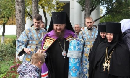 Архиепископ Феодосий отметил праздник иконы Божией Матери «Казанская» в Лебединском Николаевском монастыре