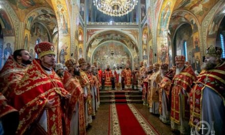 В кафедральном Свято-Михайловском соборе Черкасс отметили главный храмовый праздник