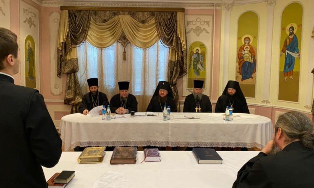 Архиепископ Черкасский и Каневский Феодосий провёл первое заседание Ставленической Комиссии Черкасской епархии