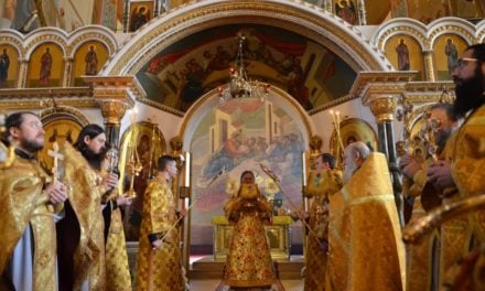 Архієпископ Феодосій звершив Літургію в Неділю 29-у після П’ятидесятниці