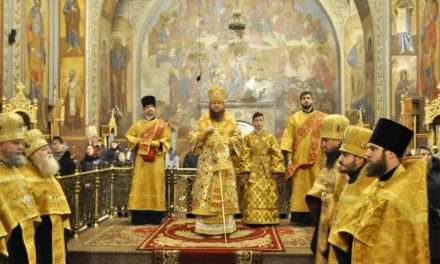 Архієпископ Феодосій звершив всенічне бдіння напередодні неділі 35-ї після П’ятидесятниці