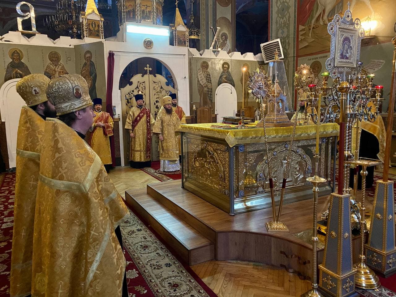 Архиепископ Феодосий совершил всенощное бдение накануне Недели о мытаре и фарисее