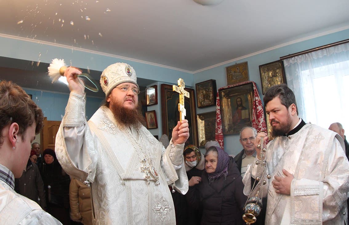 Архиепископ Феодосий совершил освящение церкви в честь святого равноапостольного князя Владимира в селе Антиповка Золотоношского района