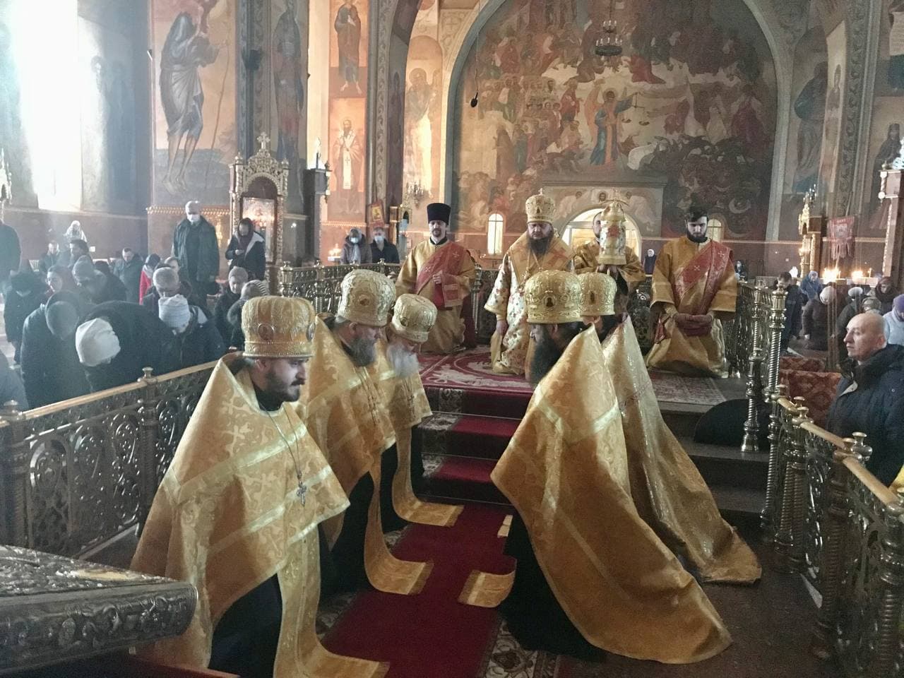 Архиепископ Феодосий совершил всенощное бдение накануне Недели мясопустной