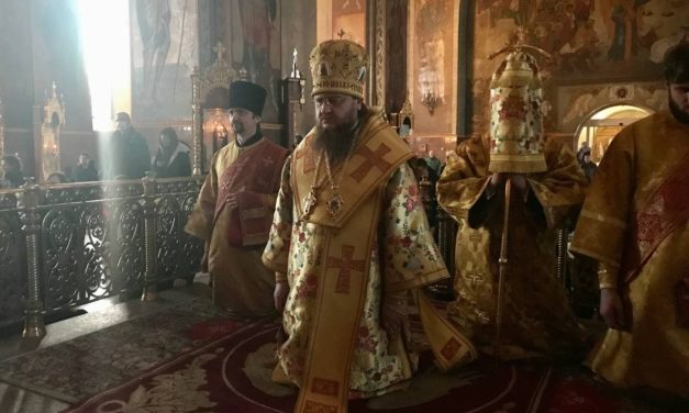 Архієпископ Феодосій звершив всенічне бдіння напередодні Неділі м’ясопусної
