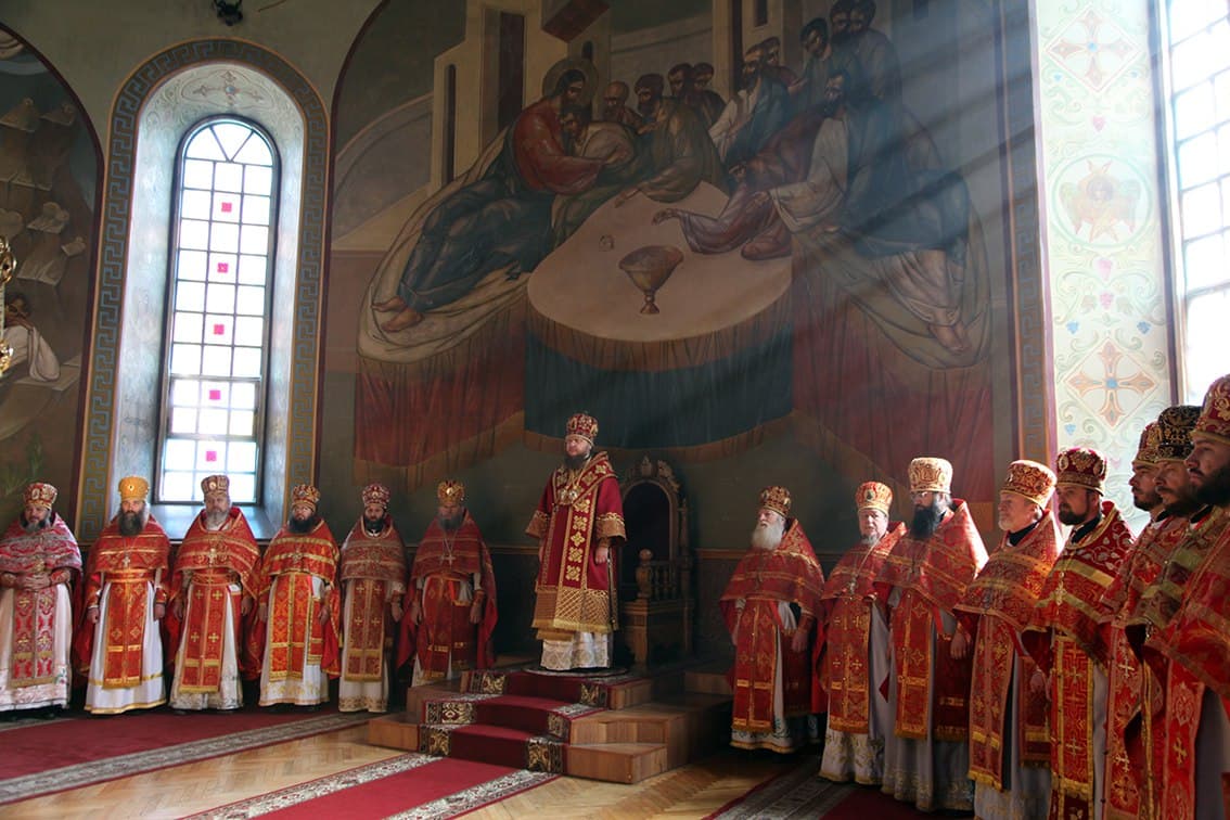 Відбулися спільна сповідь та соборна Літургія духовенства Черкаського благочинного округу