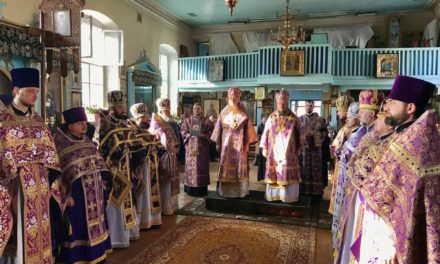 В Черкасской епархии отметили годовщину архиерейской хиротонии епископа Золотоношского Иоанна