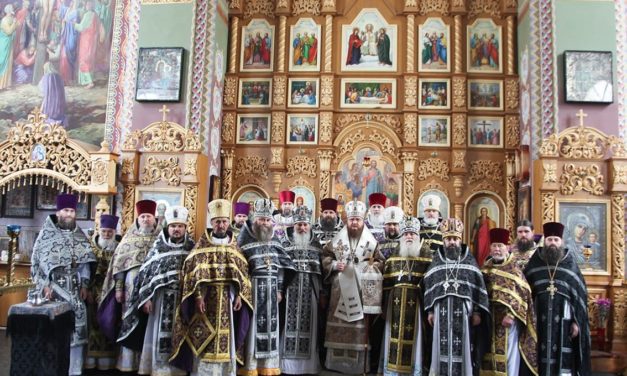 Відбулися спільна сповідь та соборна Літургія духовенства Чигиринського і Кам’янського благочинних округів Черкаської єпархії