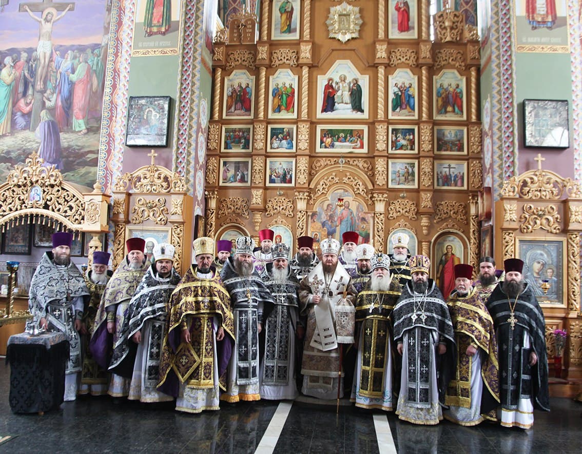 Состоялись общая исповедь и соборная Литургия духовенства Чигиринского и Каменского благочинных округов Черкасской епархии
