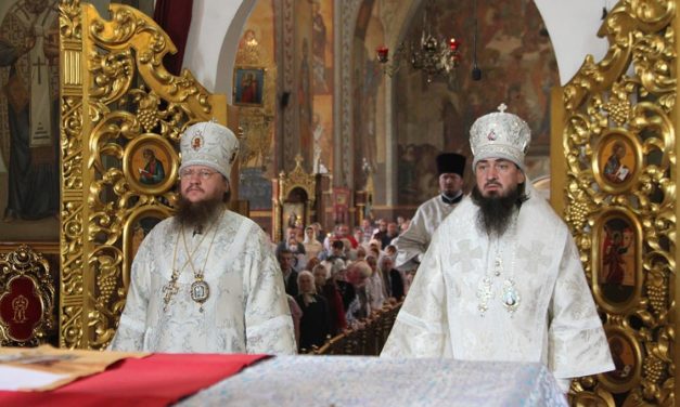 Архієпископ Феодосій очолив святкове богослужіння на честь Вознесіння Господнього