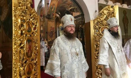 Архиепископ Феодосий возглавил Литургию в Троицкую родительскую субботу