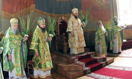 Архієпископ Феодосій очолив святкове богослужіння в День Святої Трійці