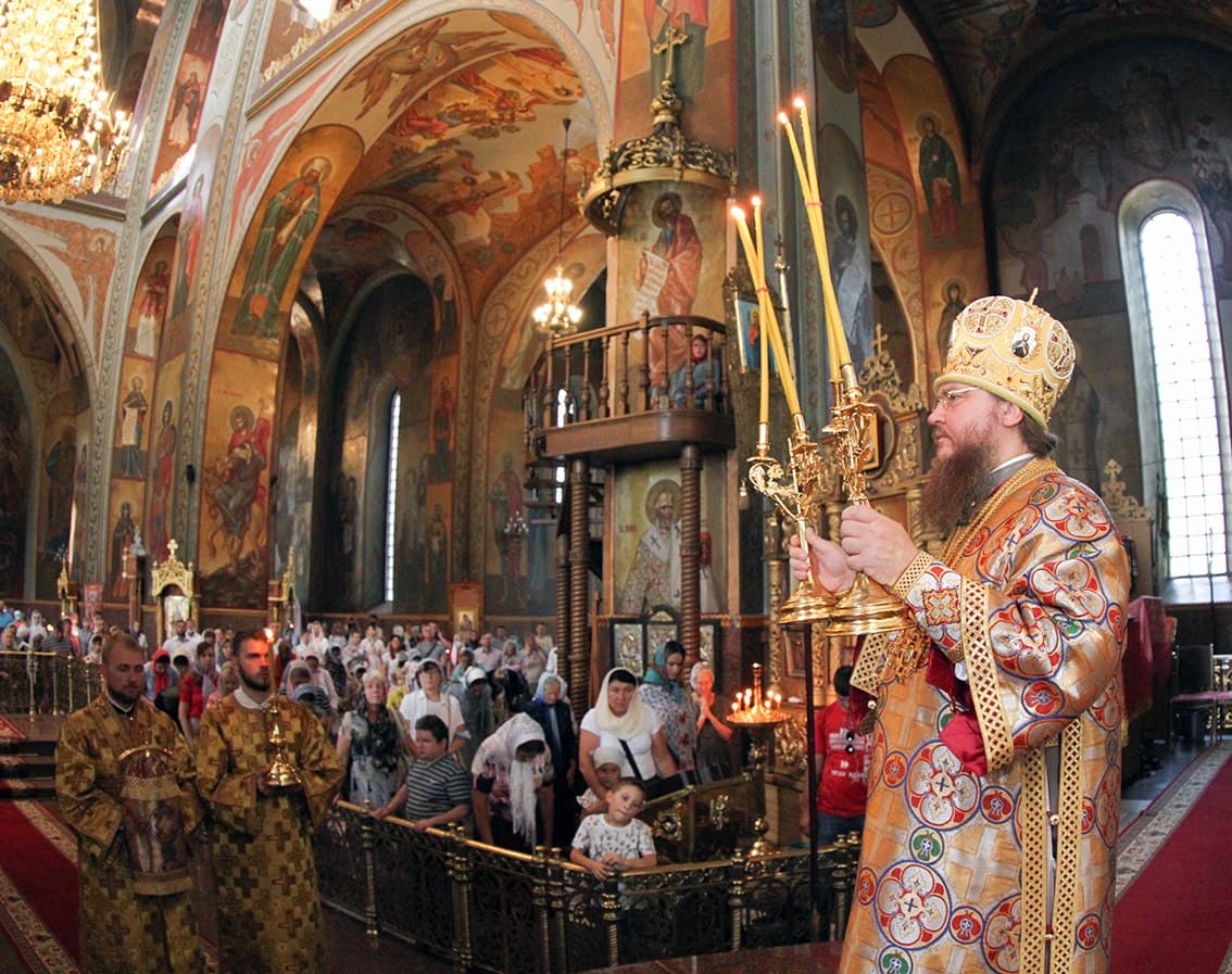 Архієпископ Феодосій приймав привітання з річницею перебування на Черкаській архієрейській кафедрі