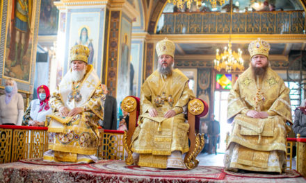 Митрополит Черкасский и Каневский Феодосий принял участие в торжествах Кировоградской епархии