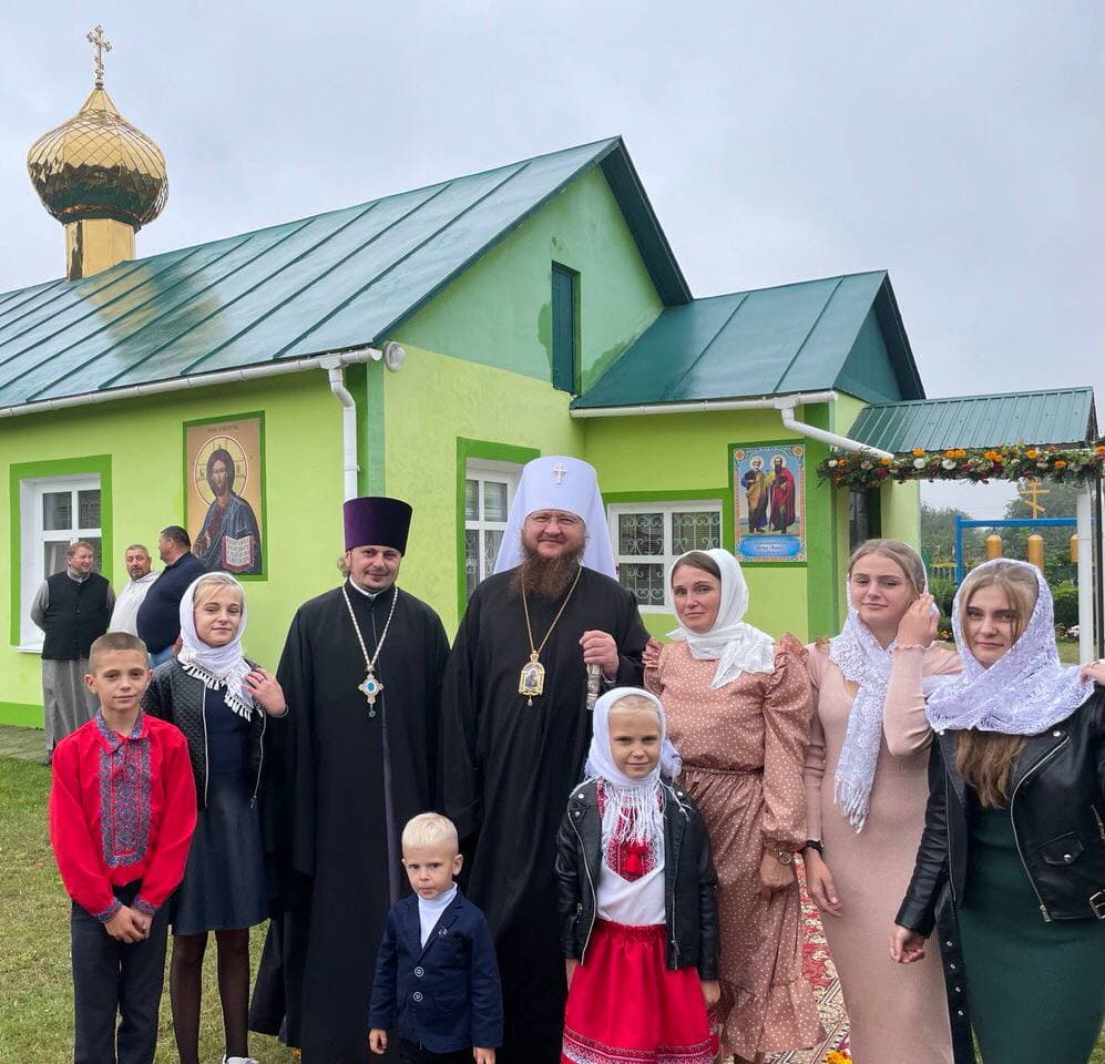 Председатель Черкасского епархиального отдела по делам семьи отметил 20-летие своей многодетной семьи
