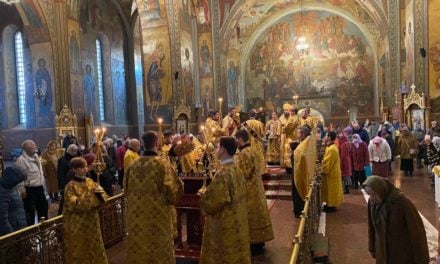 Митрополит Черкаський і Канівський Феодосій очолив всенічне бдіння напередодні Неділі 18-ї після П’ятидесятниці