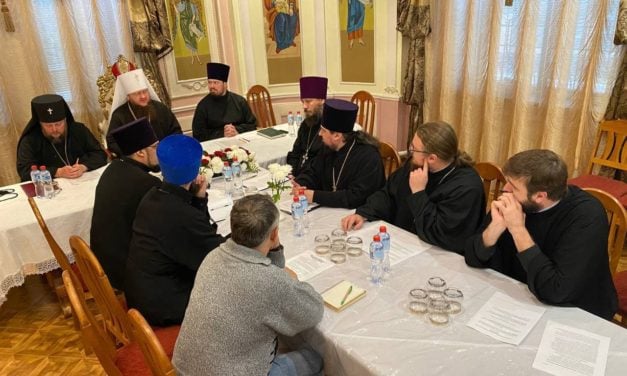 Состоялось совместное заседание Богословско-литургической комиссии и Исторического отдела Черкасской епархии