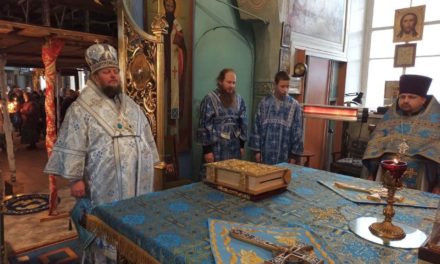 Литургия в Неделю 24-ю по Пятидесятнице в монастыре Рождества Пресвятой Богородицы Черкасс
