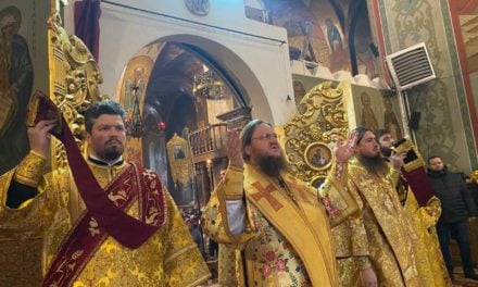 Митрополит Черкасский и Каневский Феодосий возглавил Литургию в Неделю 24-ю по Пятидесятнице