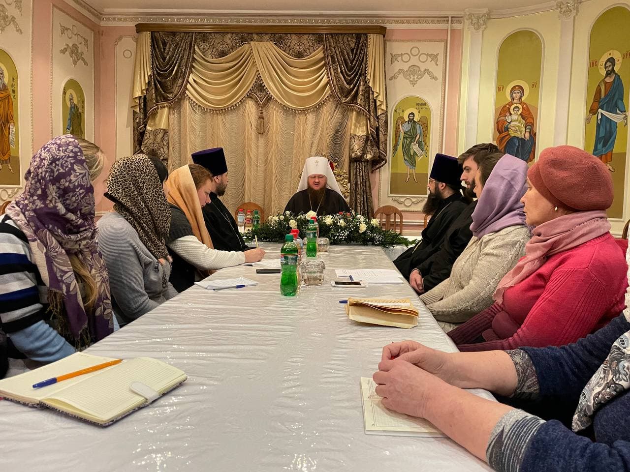 Митрополит Феодосий провёл совещание руководителей отделений Черкасского епархиального Духовно-просветительского Центра